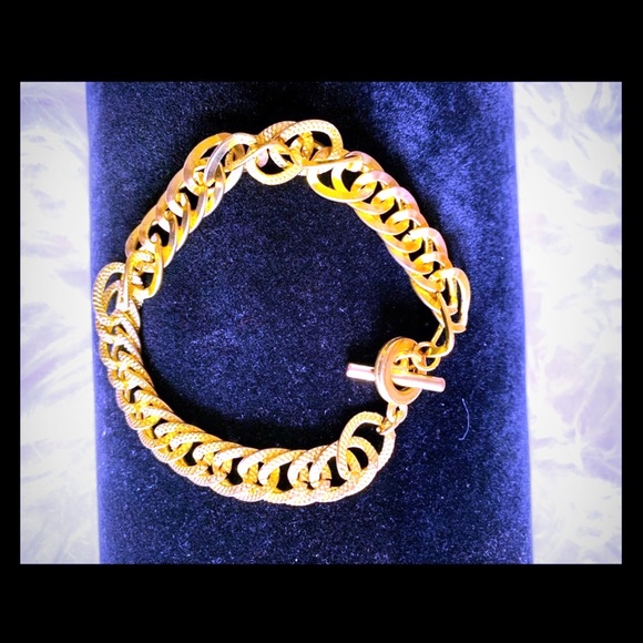 EoCot Gold Plated Bracelet Belt Buckle Bangle Bracelet for Men